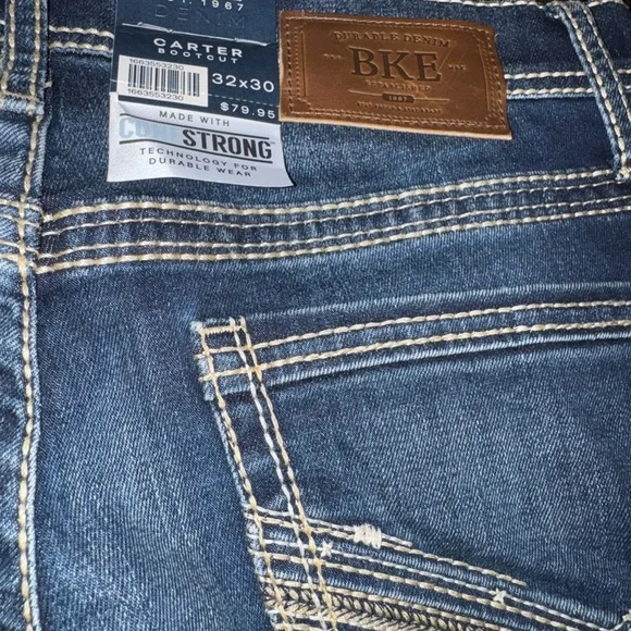 BKE Carter Men’s Boot Cut Jeans - Picture 7 of 8